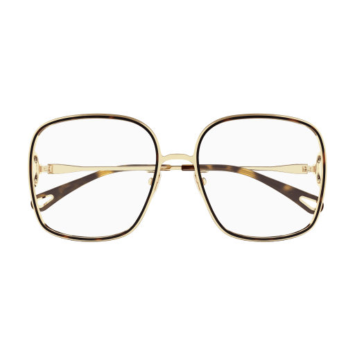 Chloe CH0020O 002 - Gold Eyeglasses for Woman | LookerOnline Chloe CH0020O 002 - Gold Eyeglasses for Woman | LookerOnline