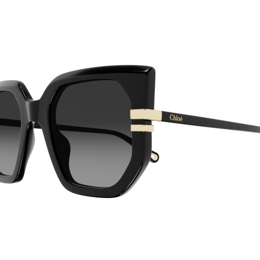 Chloe CH0240S 001 - Black Sunglasses for Woman | LookerOnline Chloe CH0240S 001 - Black Sunglasses for Woman | LookerOnline