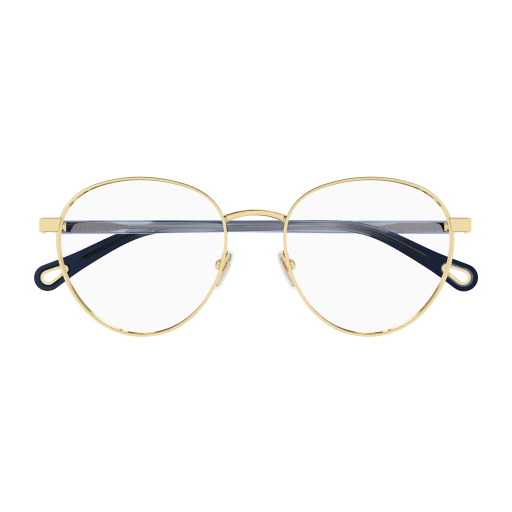 Chloe CH0167O 002 - Gold Eyeglasses for Woman | LookerOnline Chloe CH0167O 002 - Gold Eyeglasses for Woman | LookerOnline