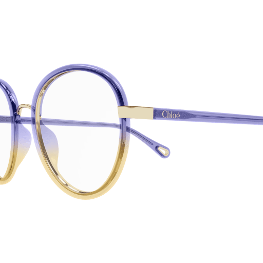 Chloe CH0308O 004 - Violet Eyeglasses for Woman | LookerOnline Chloe CH0308O 004 - Violet Eyeglasses for Woman | LookerOnline