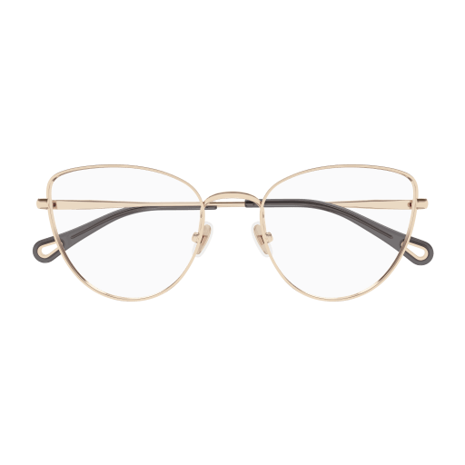 Chloe CH0020O 002 - Gold Eyeglasses for Woman | LookerOnline Chloe CH0020O 002 - Gold Eyeglasses for Woman | LookerOnline