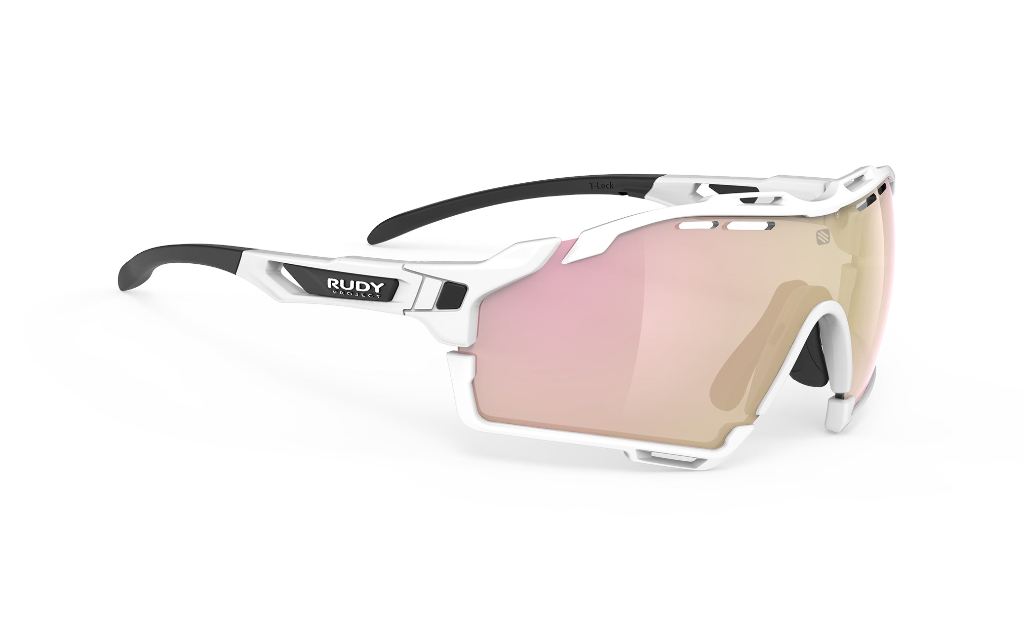 Rudy Project Cutline SP635469-S010 WHITE GLOSS - Multilaser Rose Gold