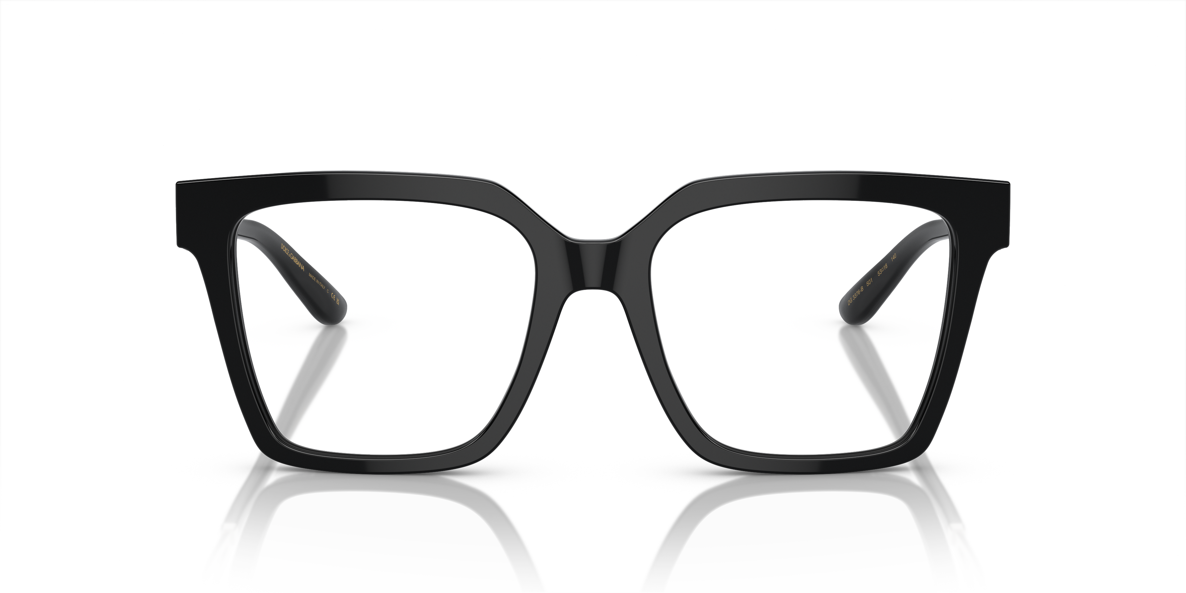 Dolce & Gabbana DG3376B 501 Black Eyeglasses for Woman Dolce & Gabbana DG3376B 501 Black Eyeglasses for Woman