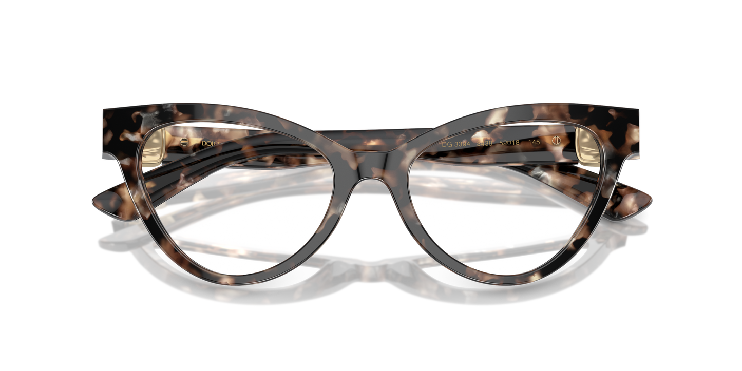 Dolce & Gabbana Eyeglasses DG3394 3438