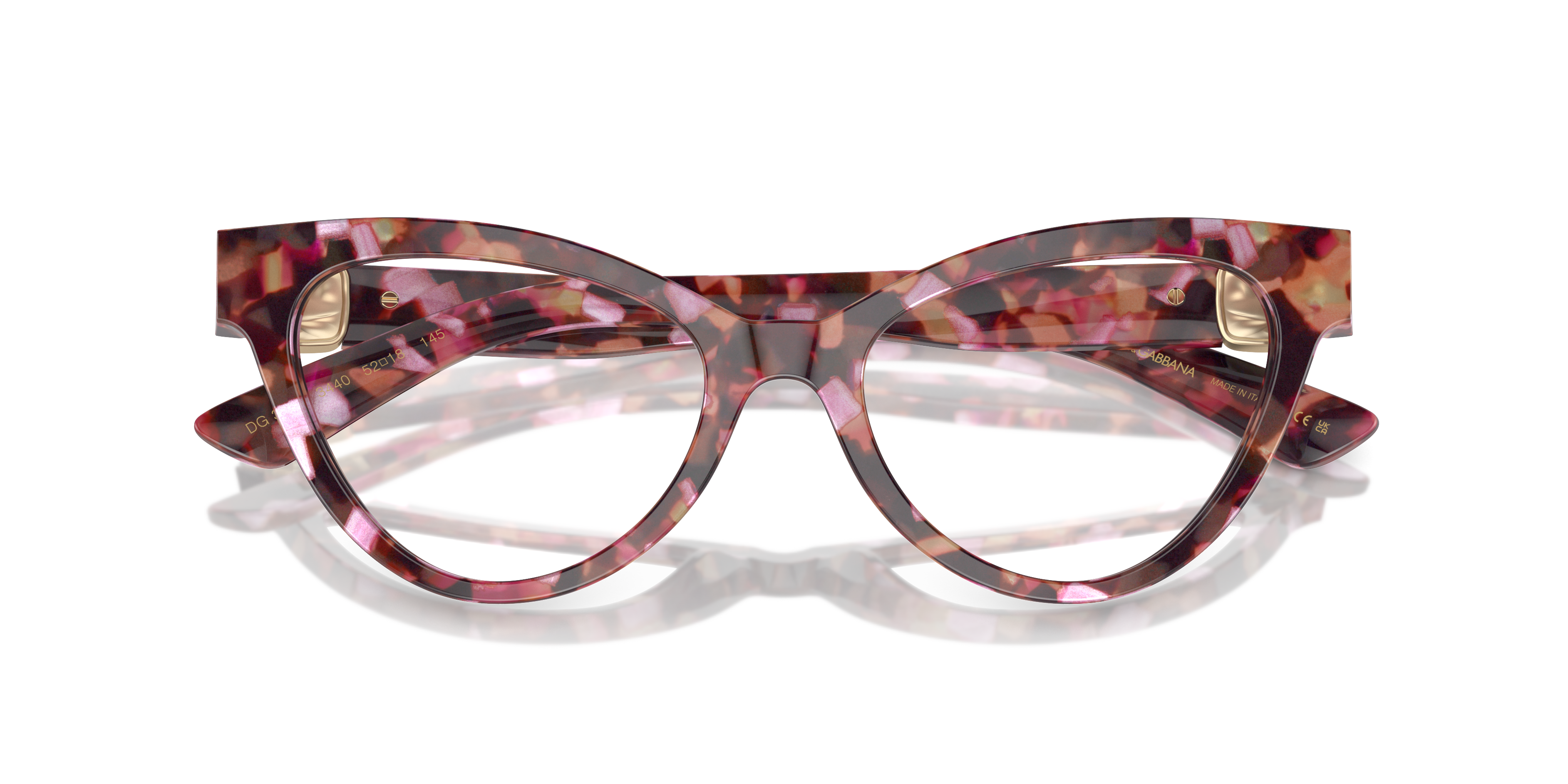 Dolce & Gabbana Eyeglasses DG3394 3440