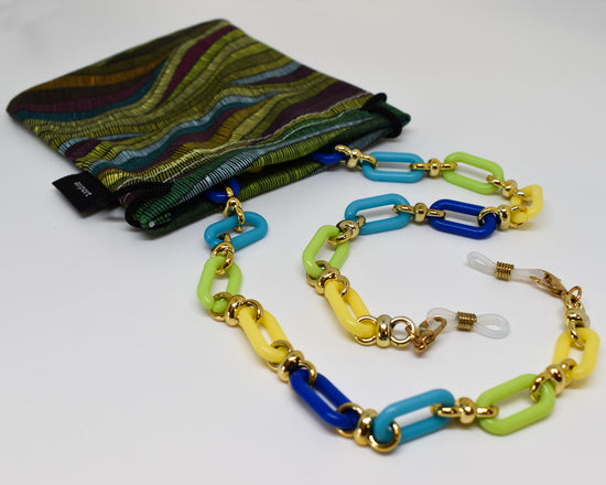 Sunrise Fluo Chain - Blue | Accessories | LookerOnline