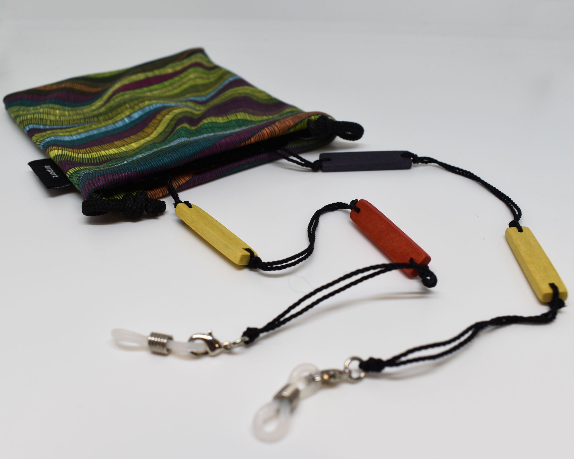 Wooden Chain - Yellow Rectangular | Accessories | LookerOnline