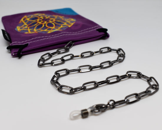 Sorrento Metal Chain - Palladium Rectangular | Accessories | LookerOnline
