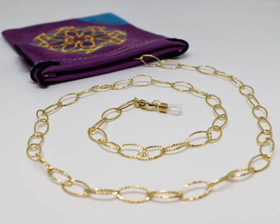 Firenze Metal Chain - Gold Oval | Accessories | LookerOnline