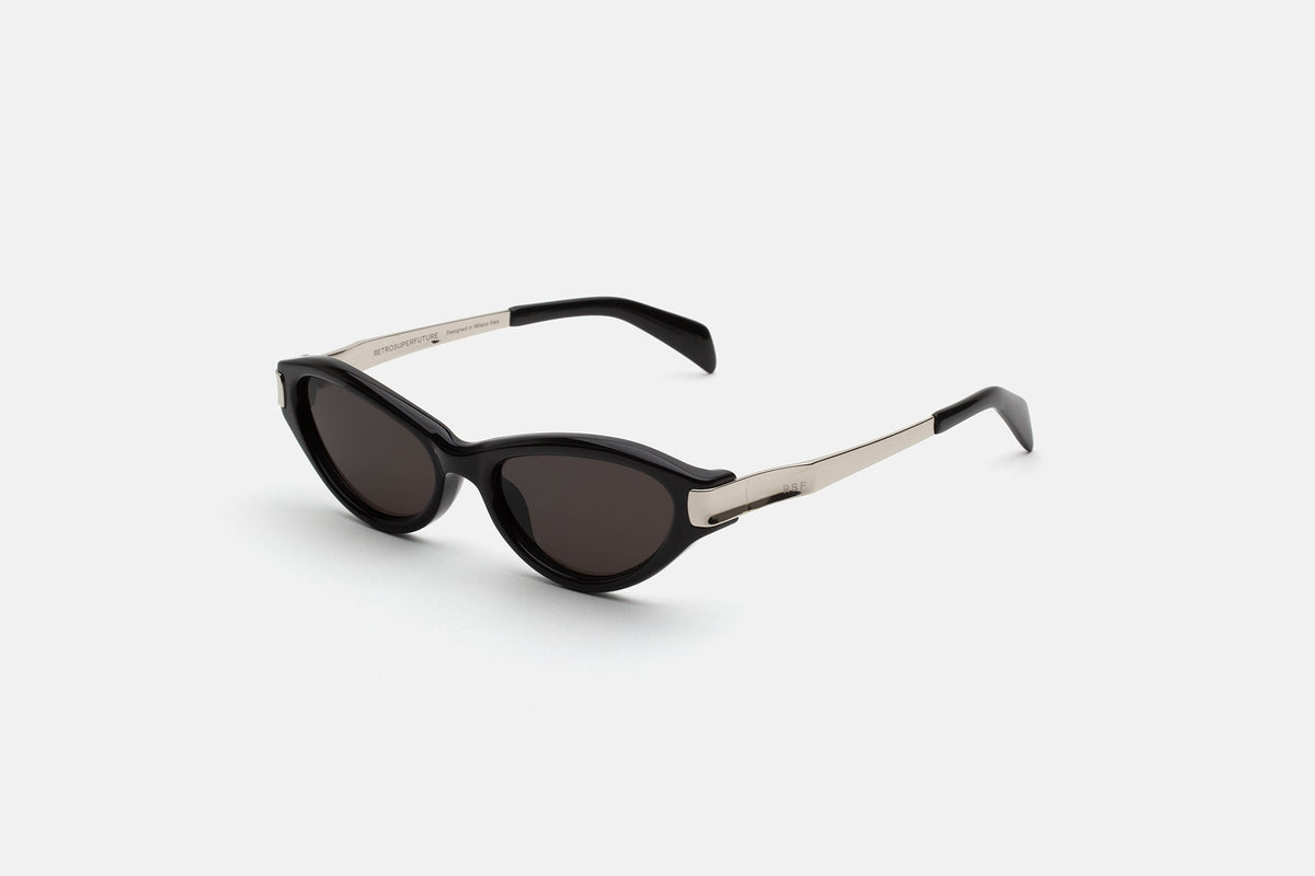RetroSuperFuture Solazu Black & Silver QYE