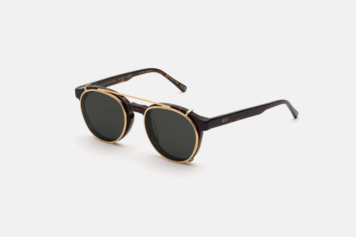 RetroSuperFuture Clip-on The Warhol Gold Grey XQE