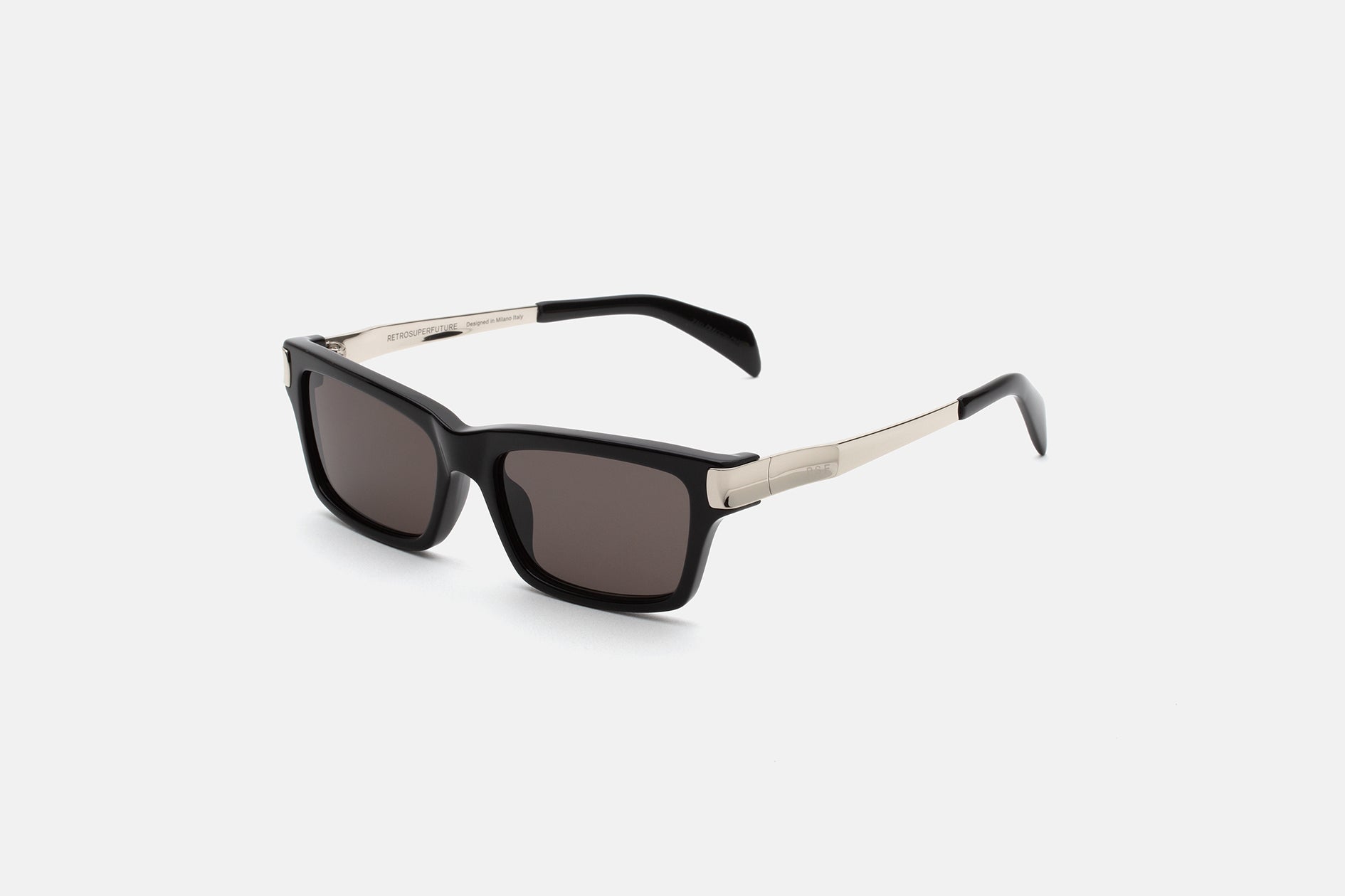 RetroSuperFuture Raio Black & Silver ZAD