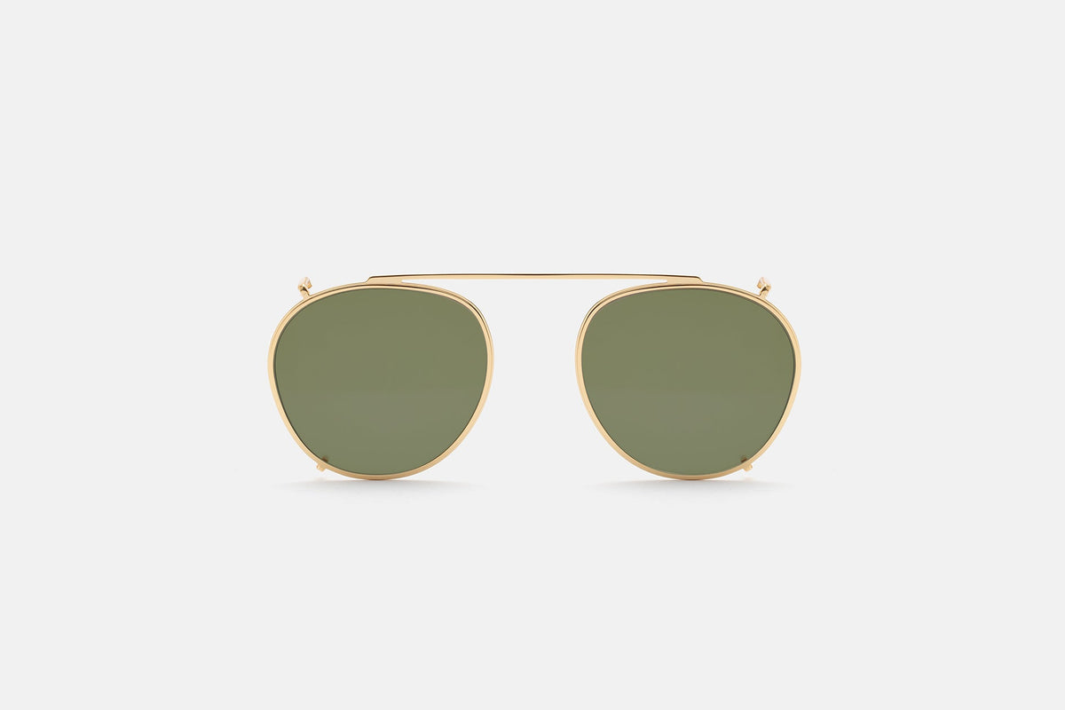 RetroSuperFuture Clip-on The Warhol Gold Green BDS