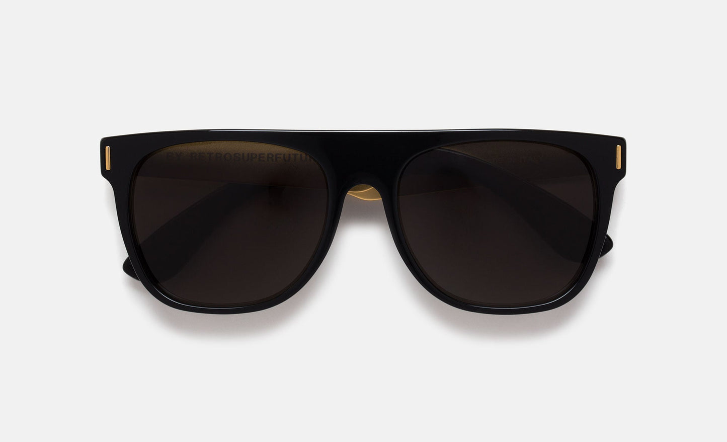 RetroSuperFuture Flat Top Francis Black Gold