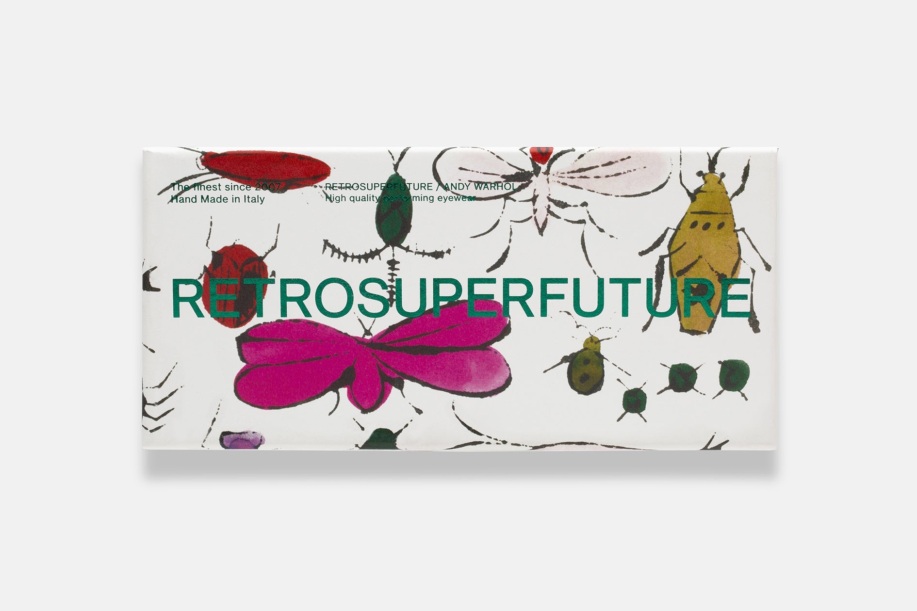 RetroSuperFuture Andy Warhol XI Happy Bugs Champagne AW8