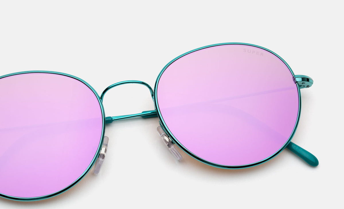 RetroSuperFuture Wire Mirror Pink DWG