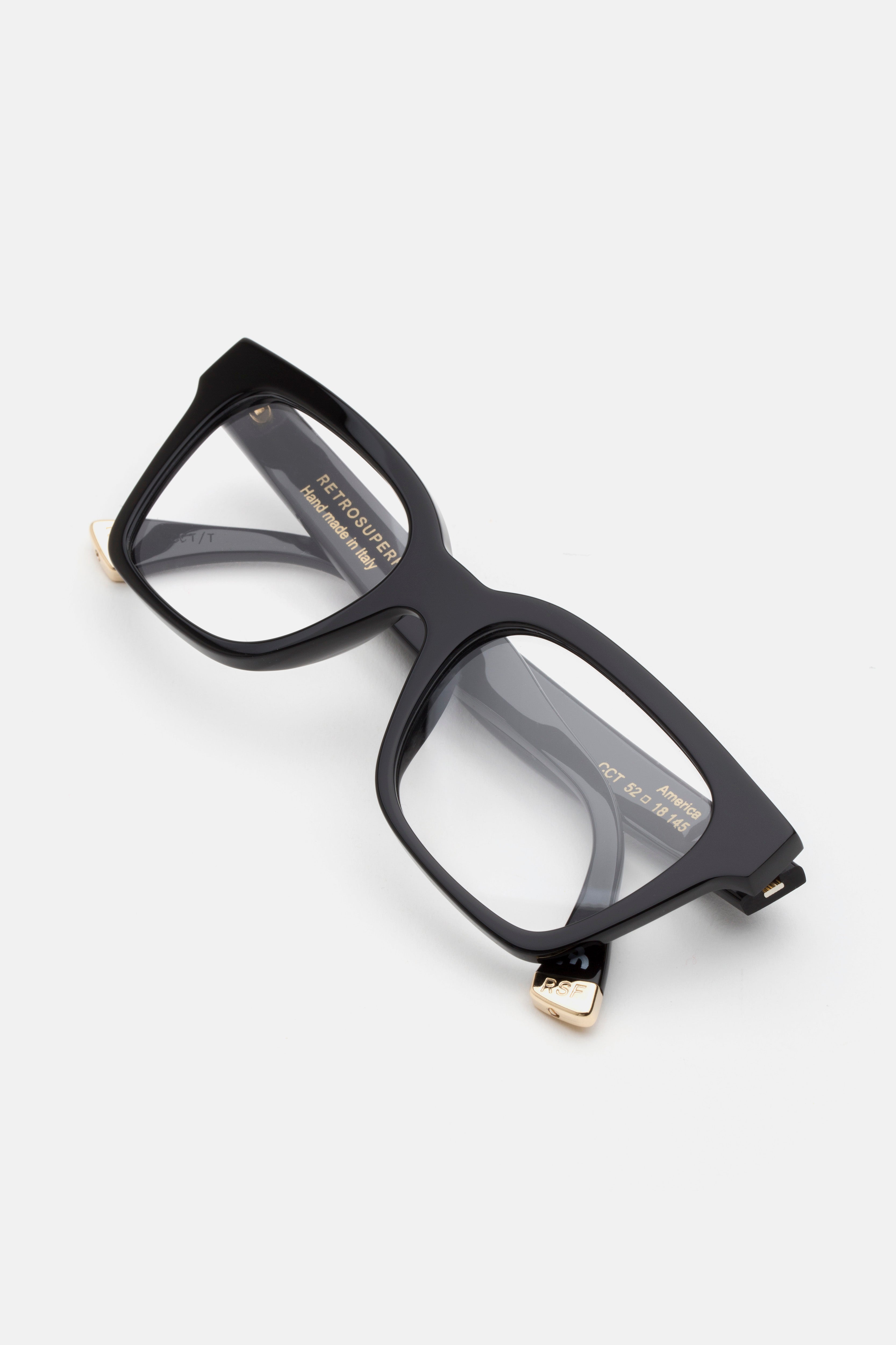 RetroSuperFuture America Optical Nero CCT