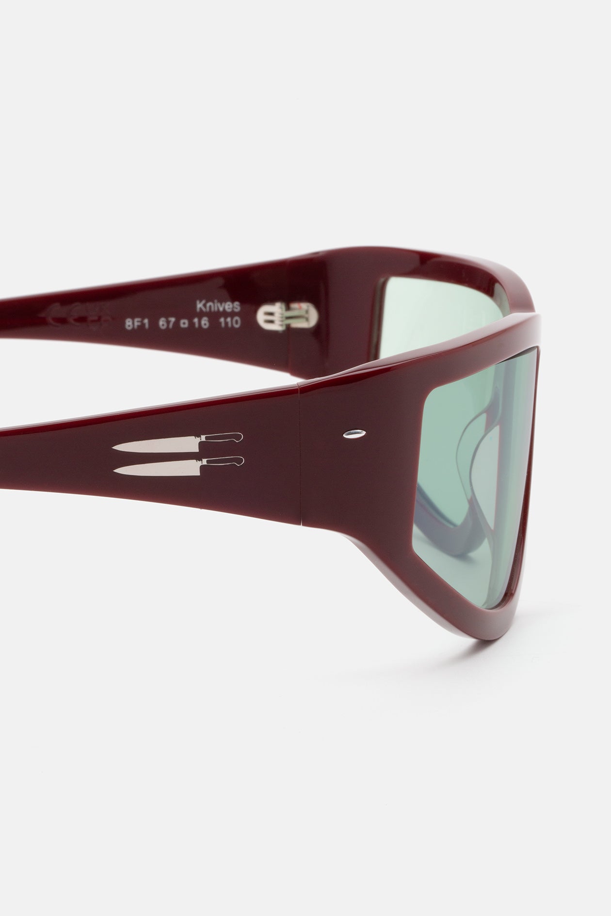 RetroSuperFuture Andy Warhol IX Knives Burgundy