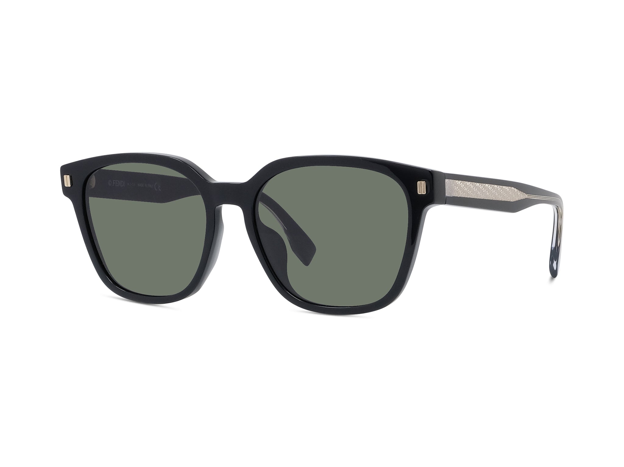 Fendi Black Geometric Sunglasses