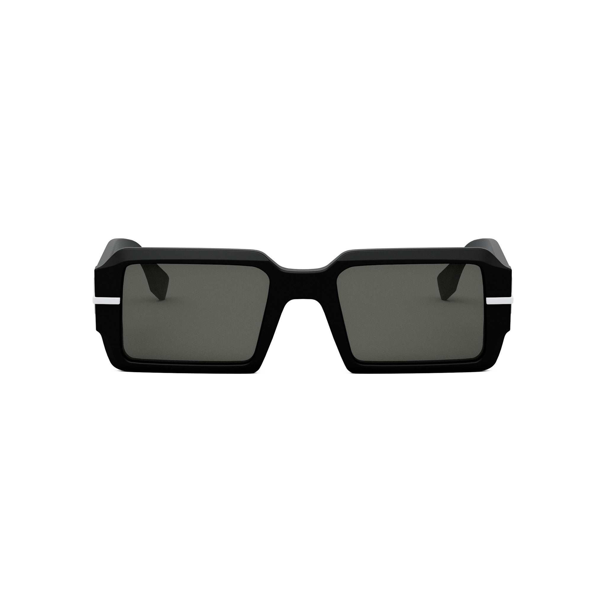 Fendigraphy Black Geometric Sunglasses