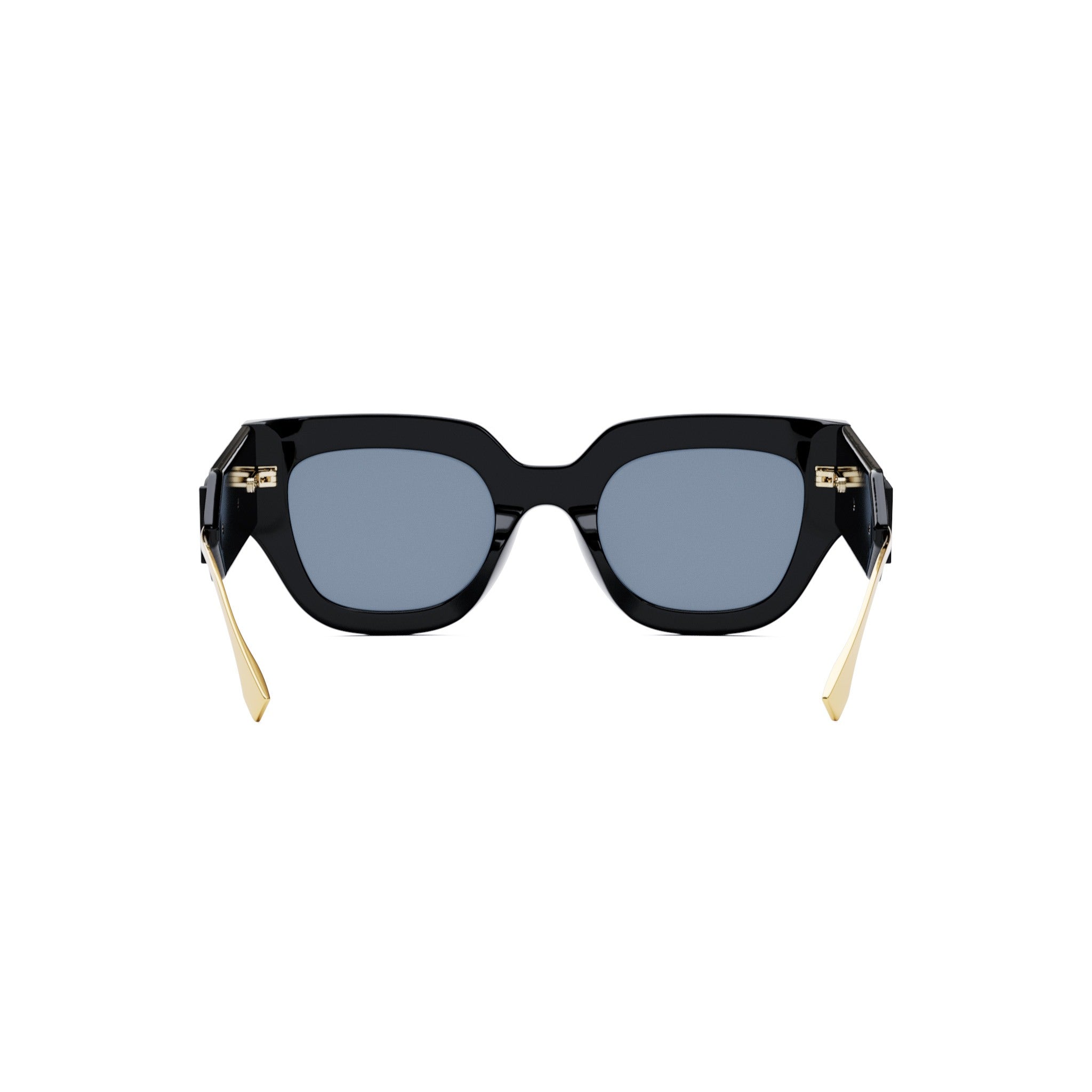 Fendigraphy Black Geometric Sunglasses