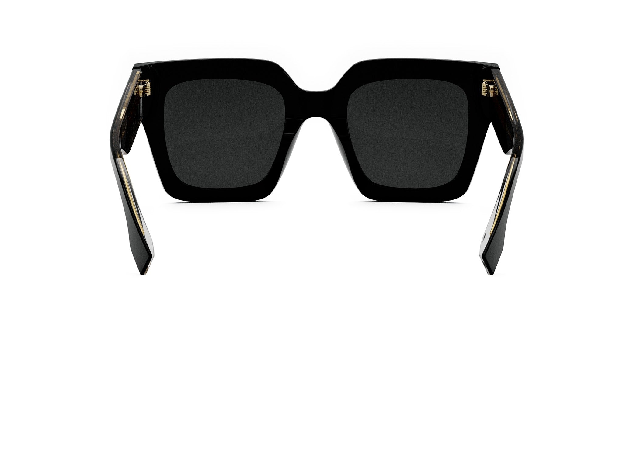 Fendi Roma Black Square Sunglasses