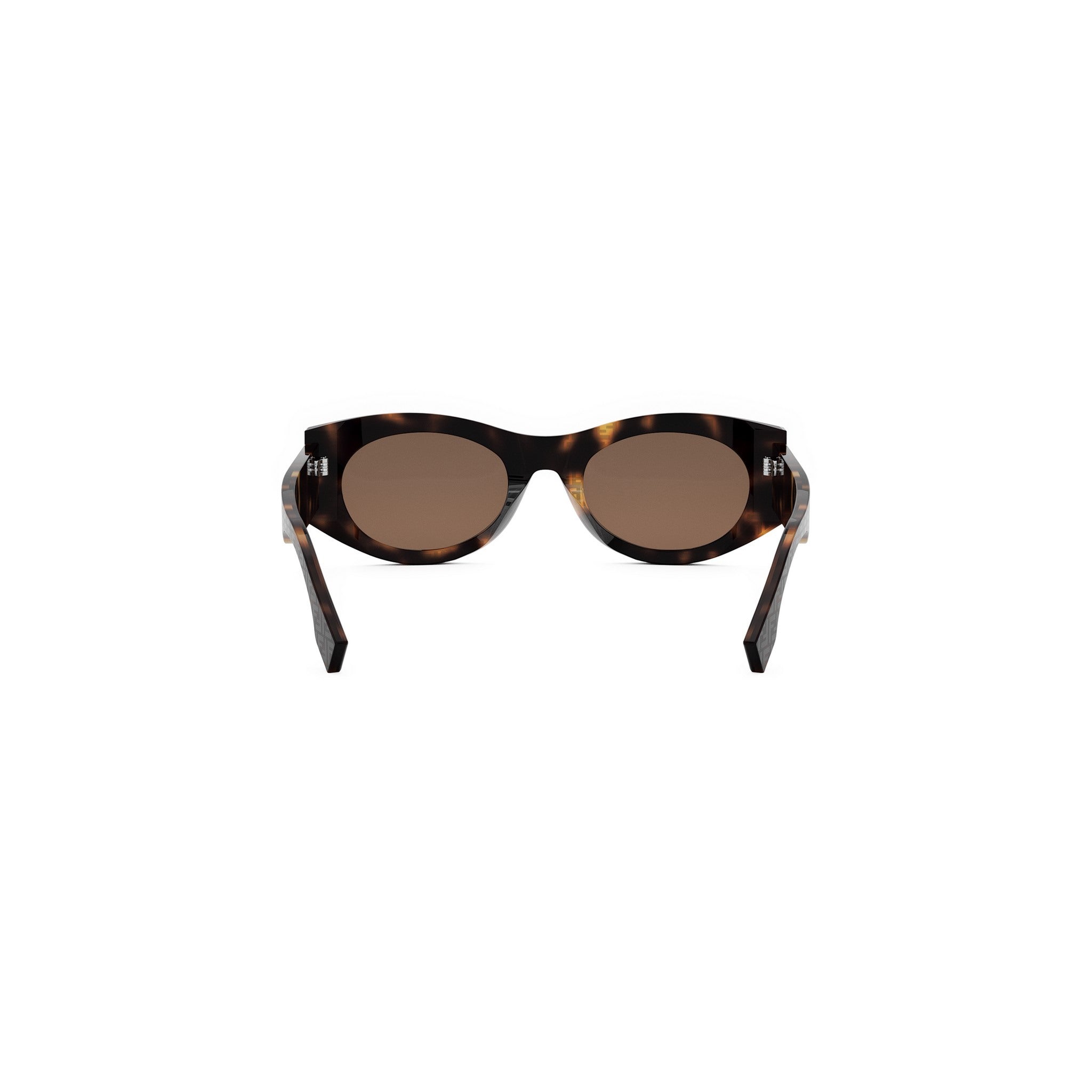 Fendi Roma Havana Oval Sunglasses