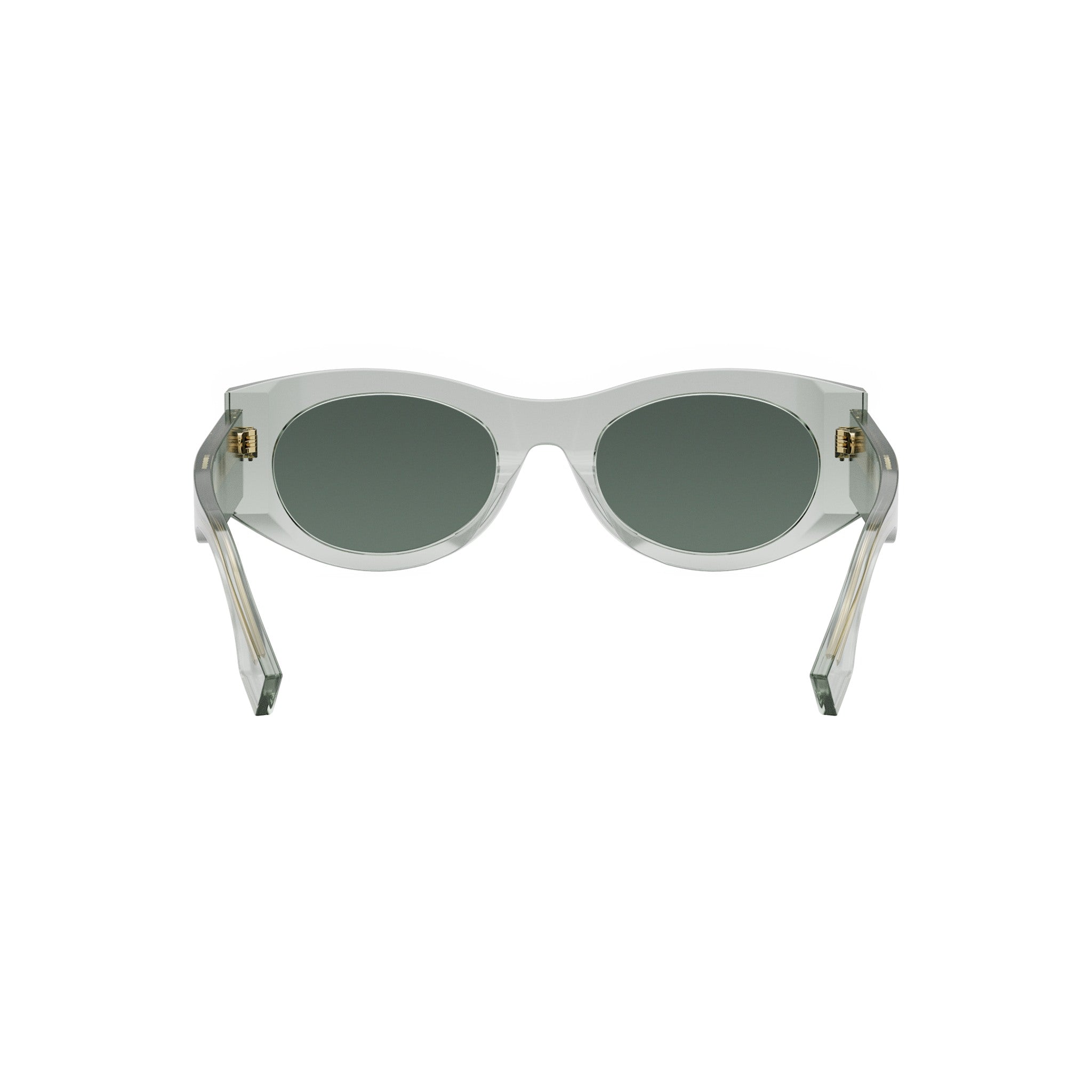 Fendi Roma Green Oval Sunglasses
