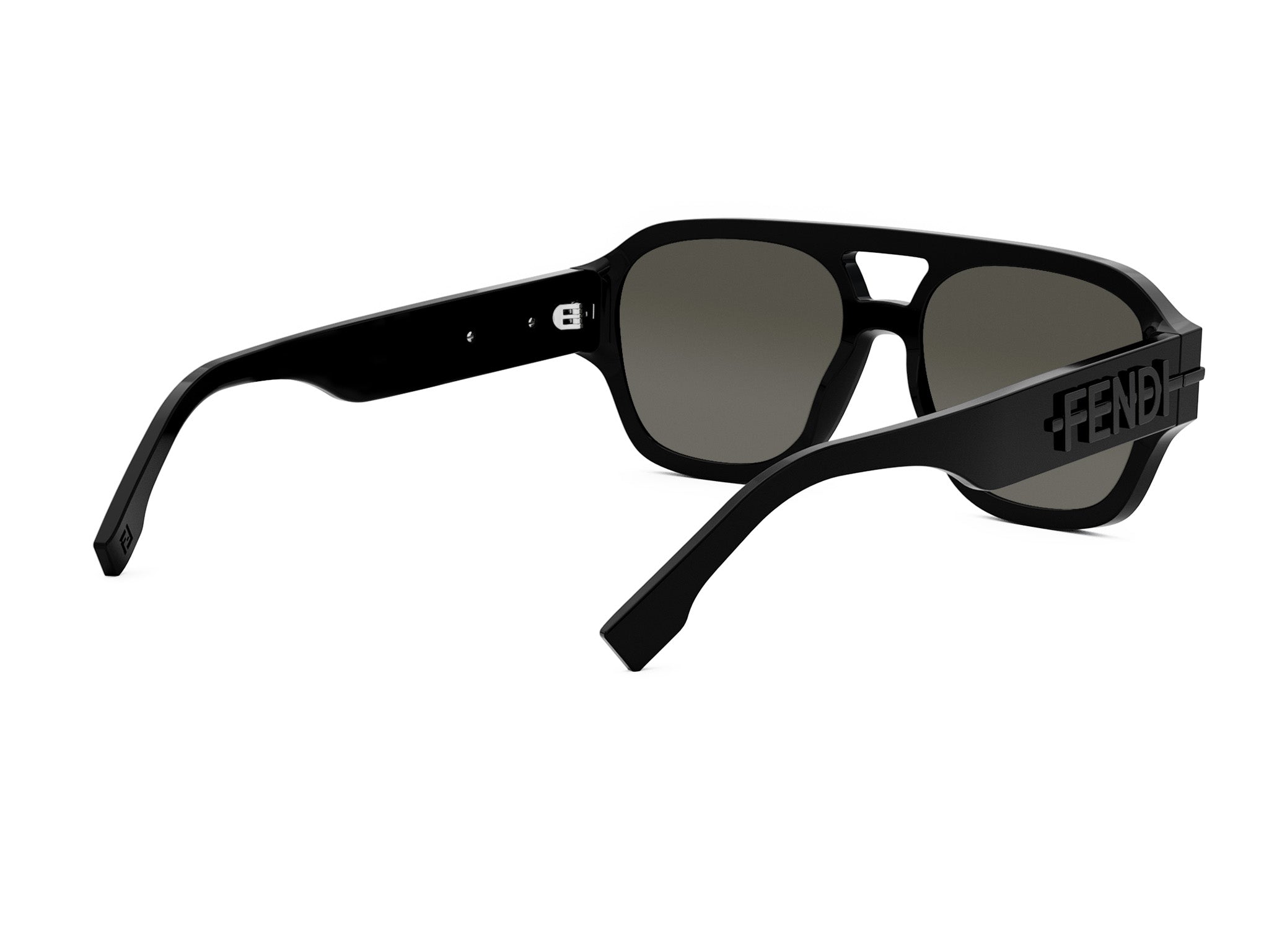 Fendigraphy Black Square Sunglasses