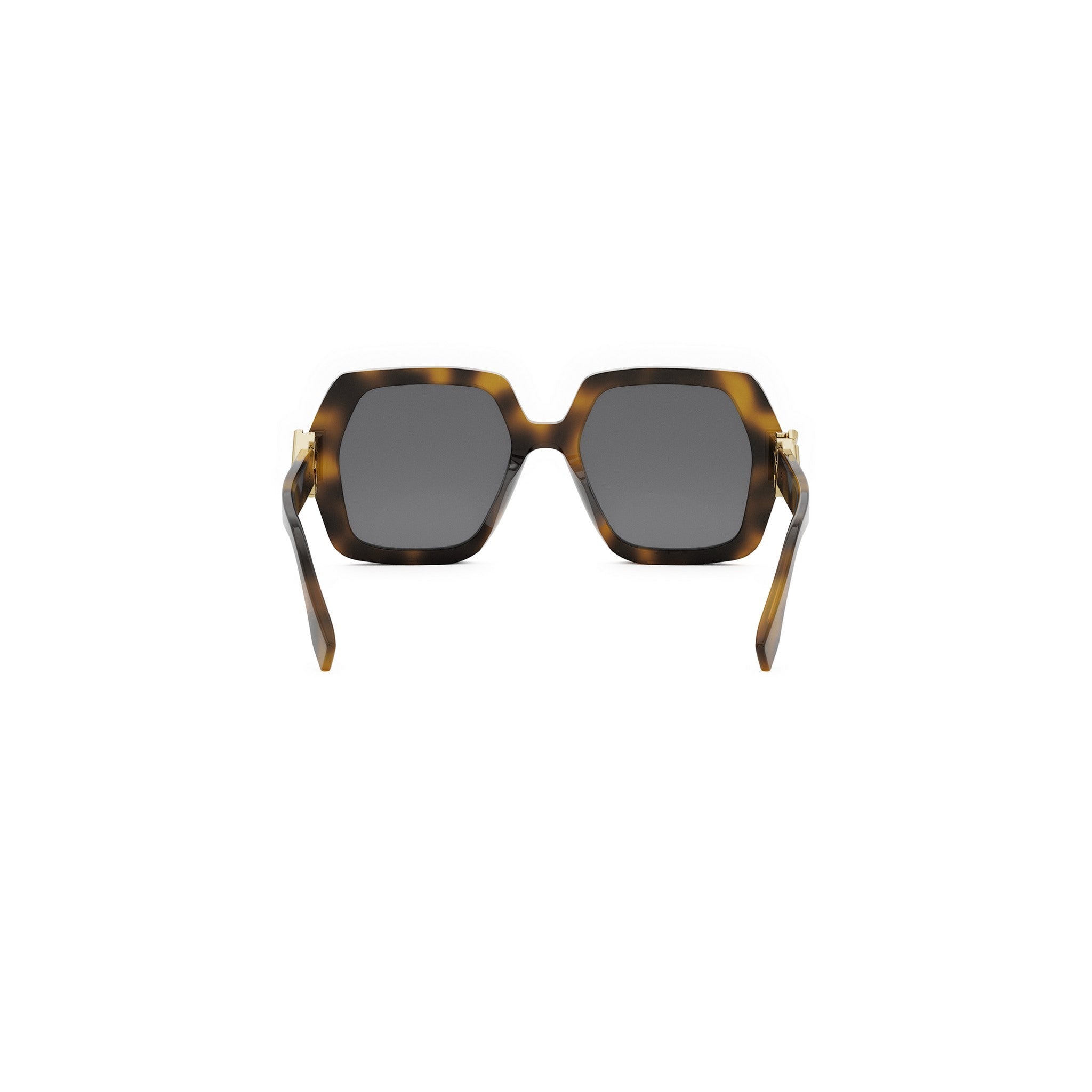 FF Diamonds Havana Square Sunglasses