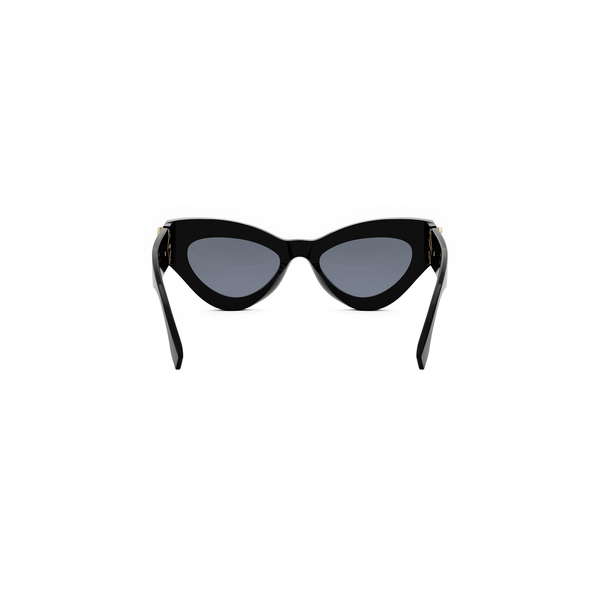 FF Diamonds Black Cat Eye Sunglasses