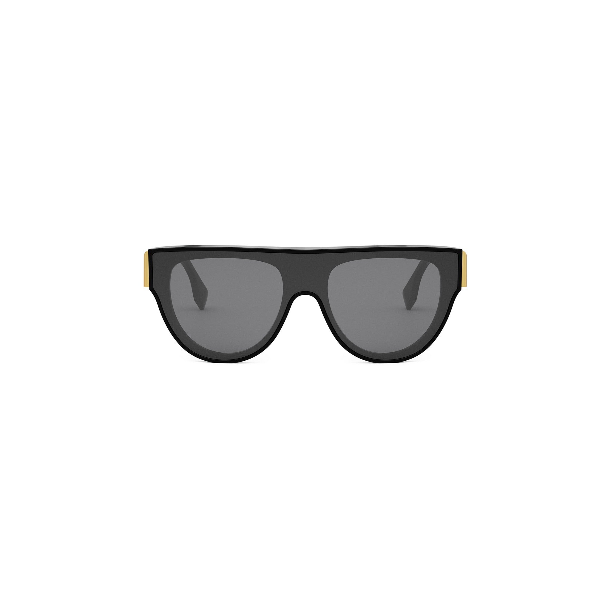 Fendi First Acetate Black Geometric Sunglasses