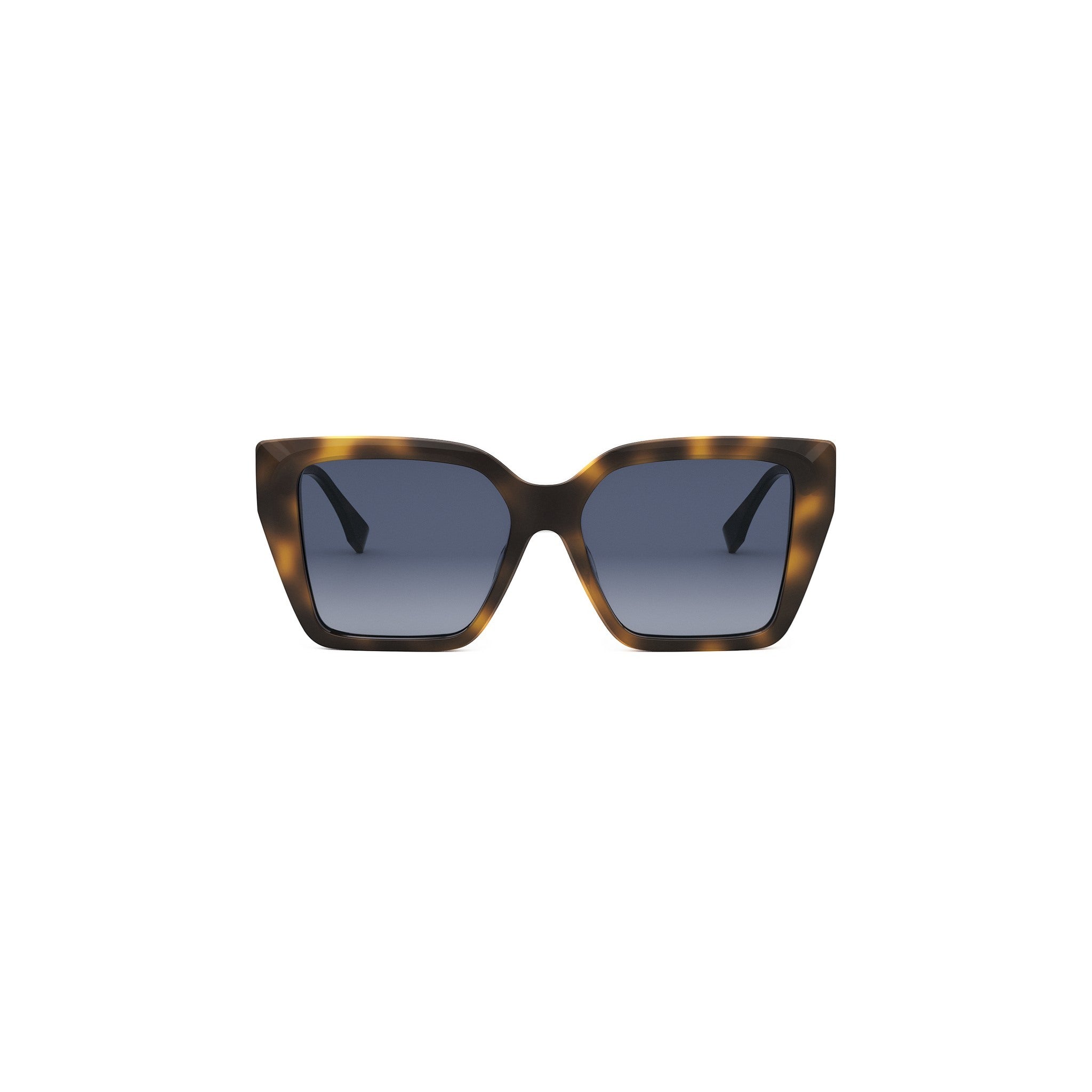 FF Diamonds Havana Square Sunglasses