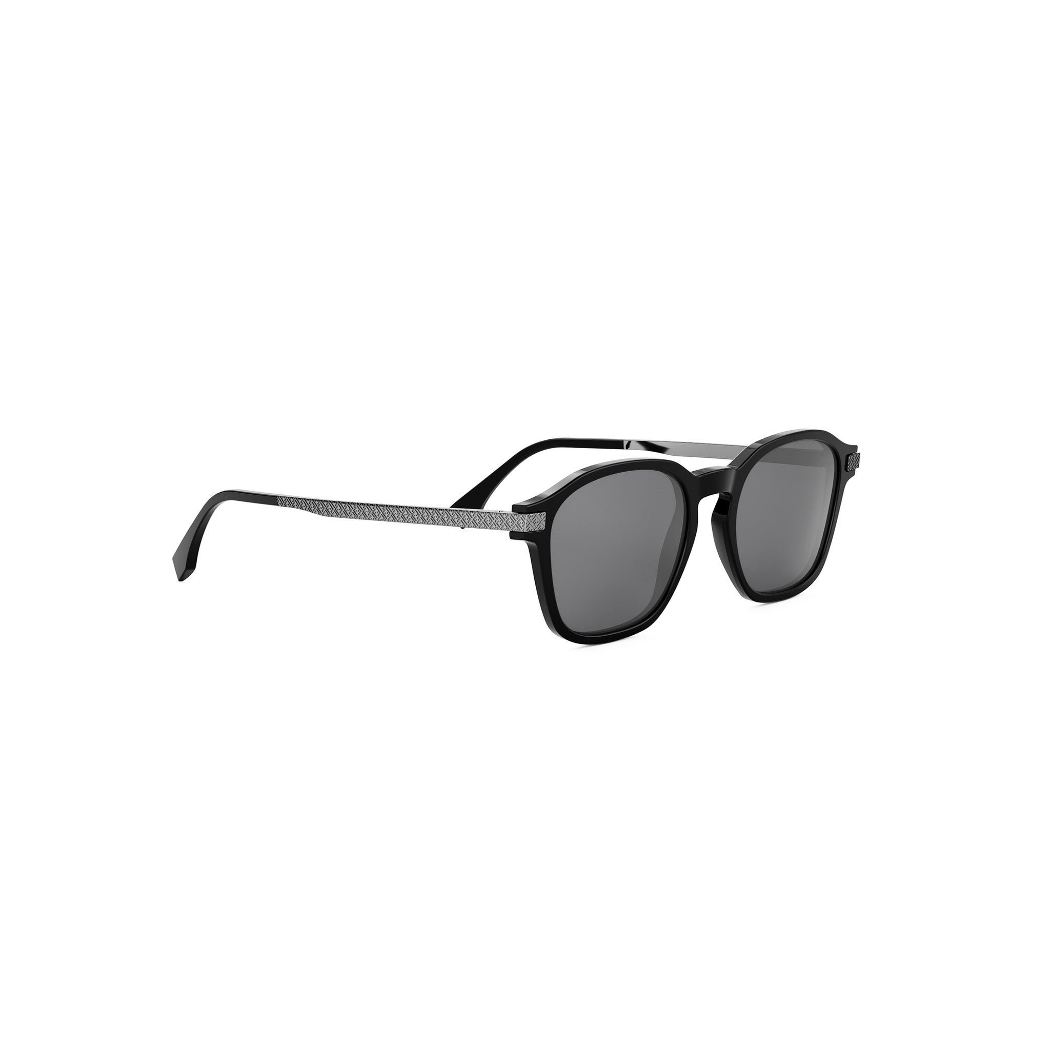 Fendi Essential Black Square Sunglasses