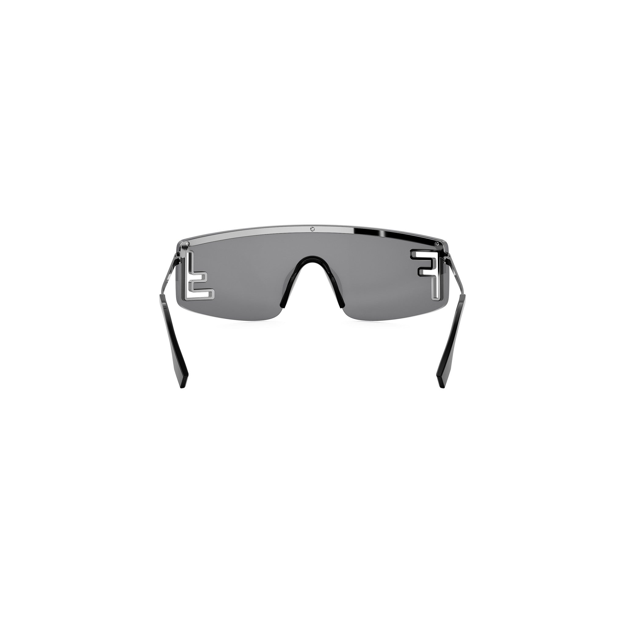 Fendi Sport Silver Rectangular Sunglasses