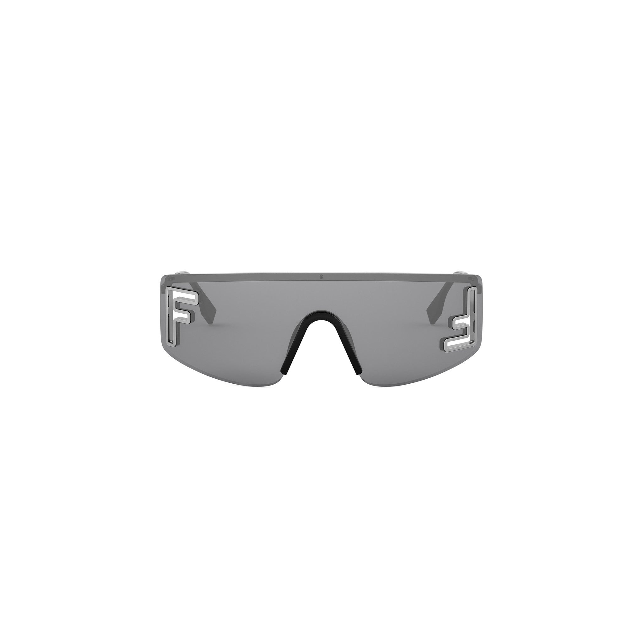 Fendi Sport Silver Rectangular Sunglasses