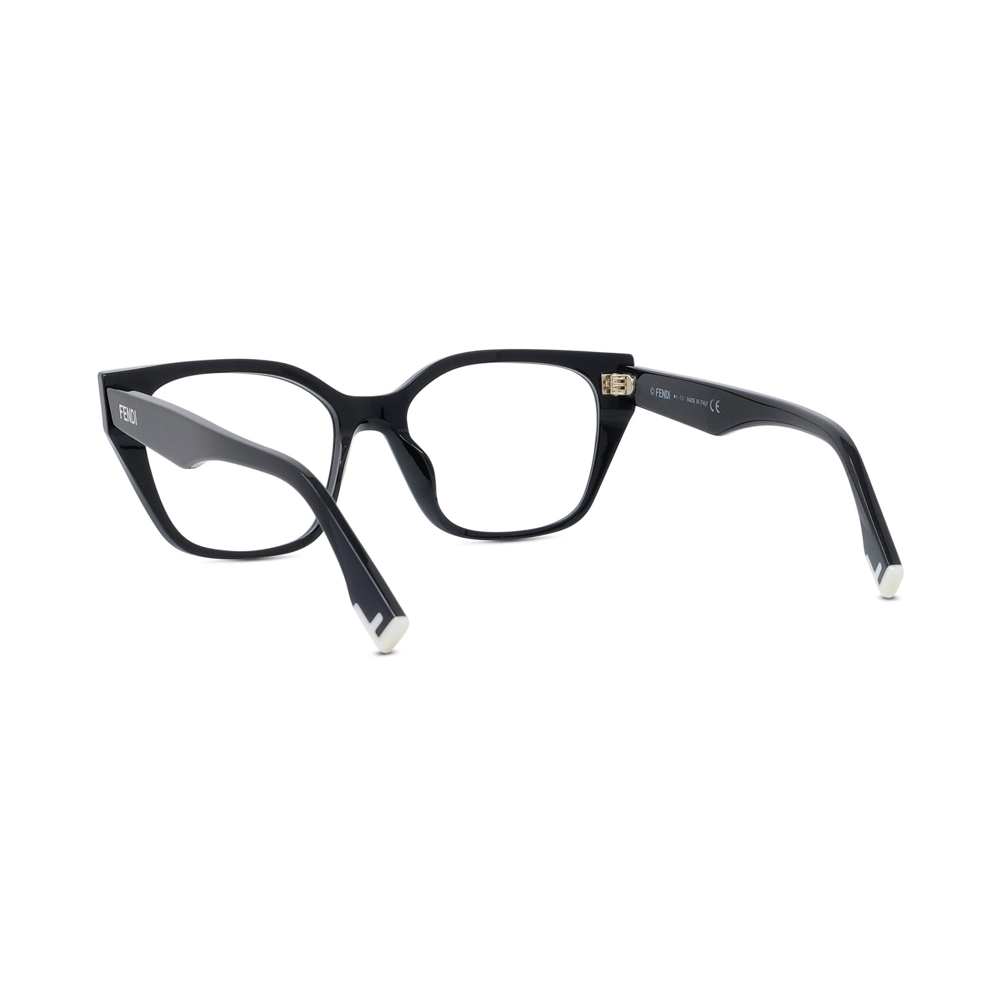 Fendi Way Black Geometric Eyeglasses