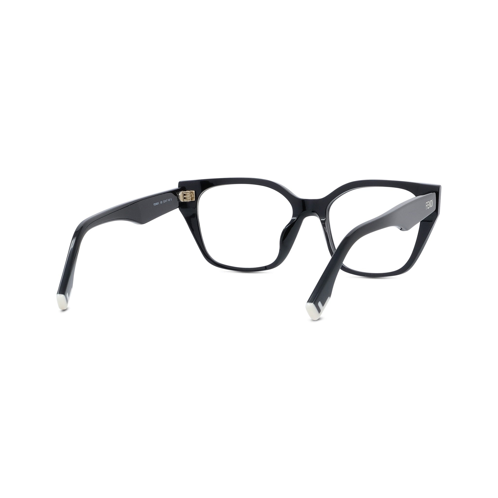 Fendi Way Black Geometric Eyeglasses