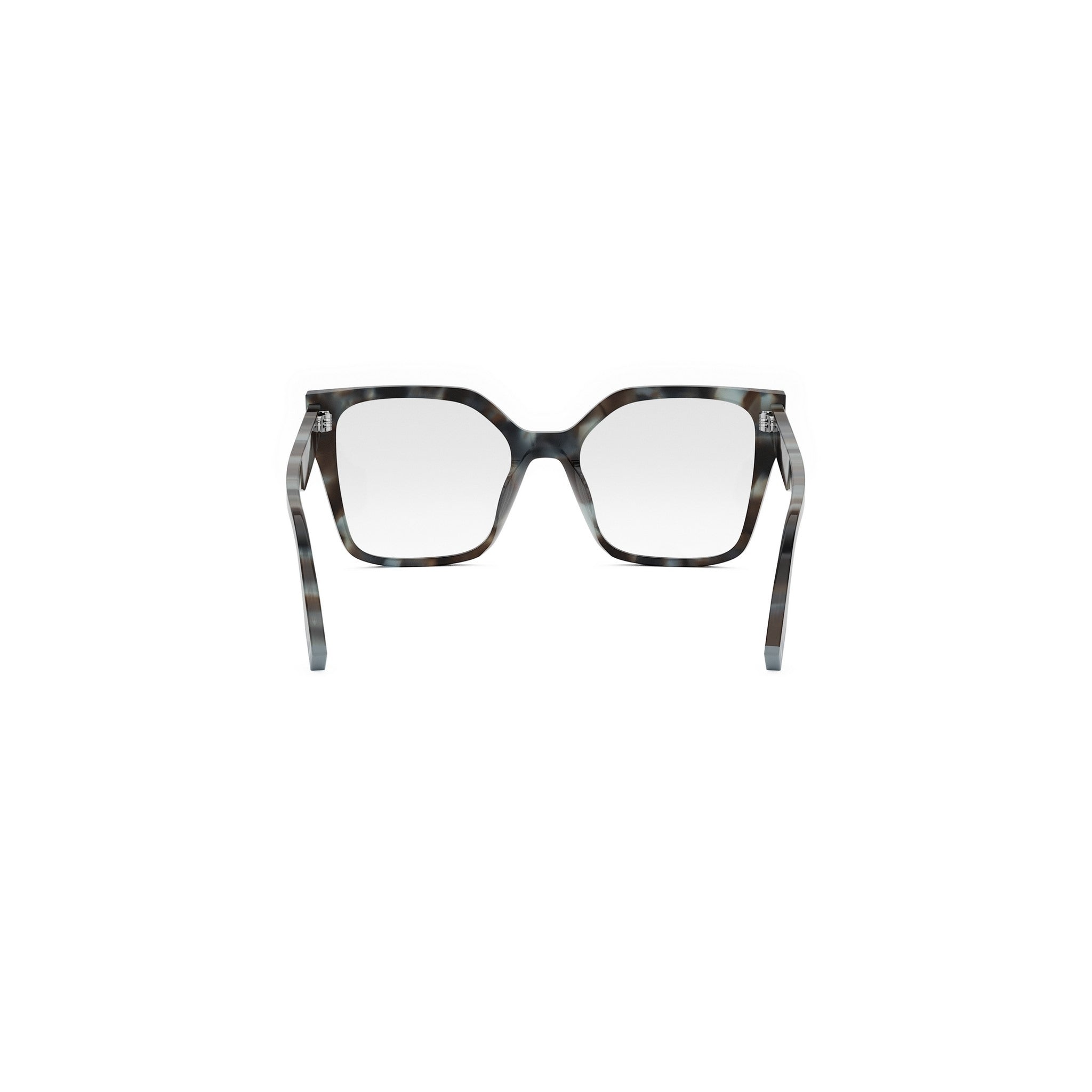 Fendi Way Havana Geometric Eyeglasses