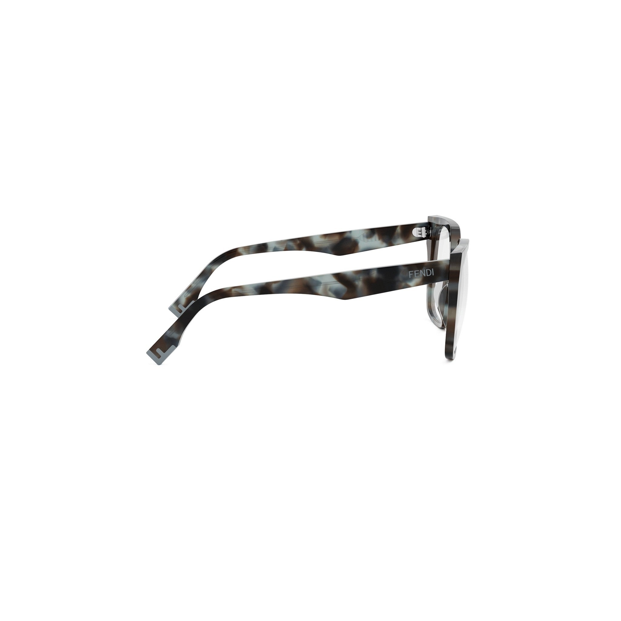 Fendi Way Havana Geometric Eyeglasses