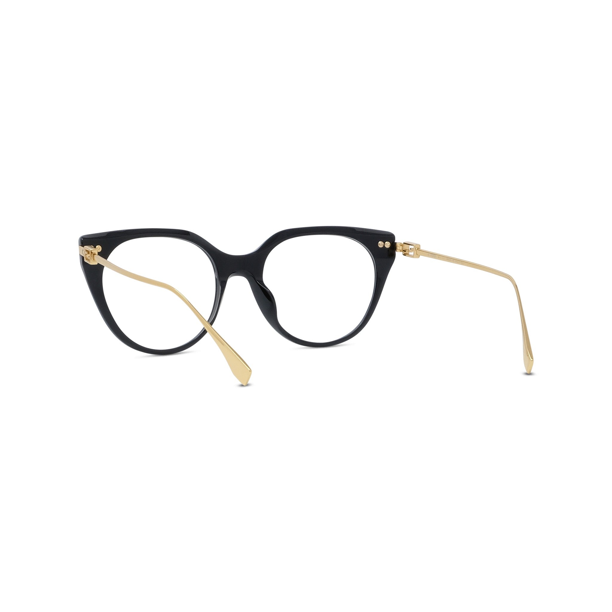 Baguette Black Oval Eyeglasses