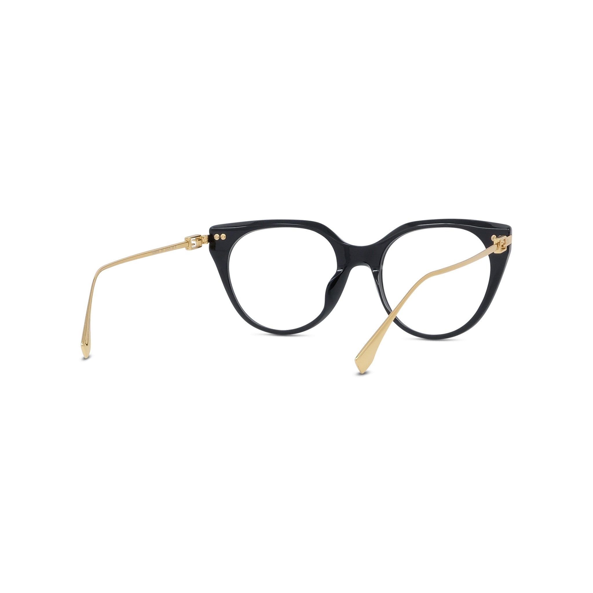 Baguette Black Oval Eyeglasses