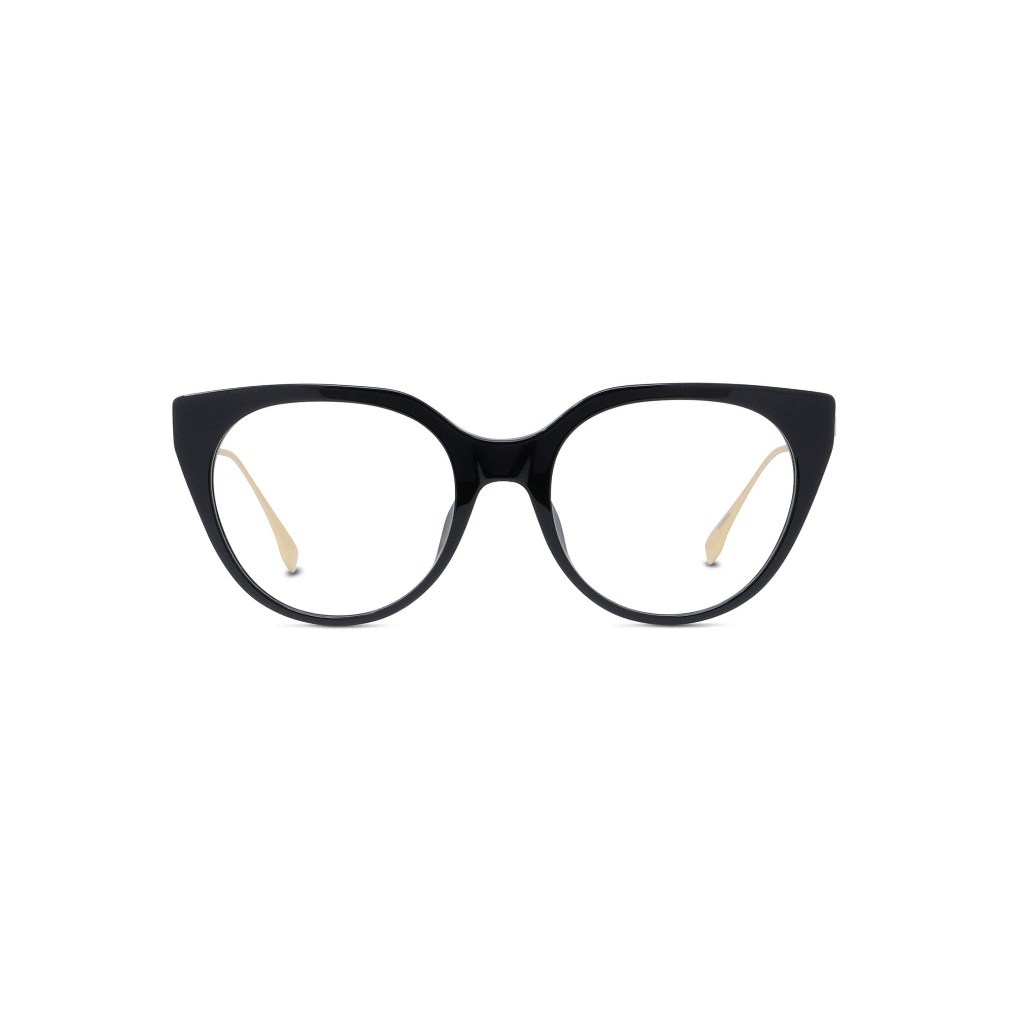 Baguette Black Oval Eyeglasses