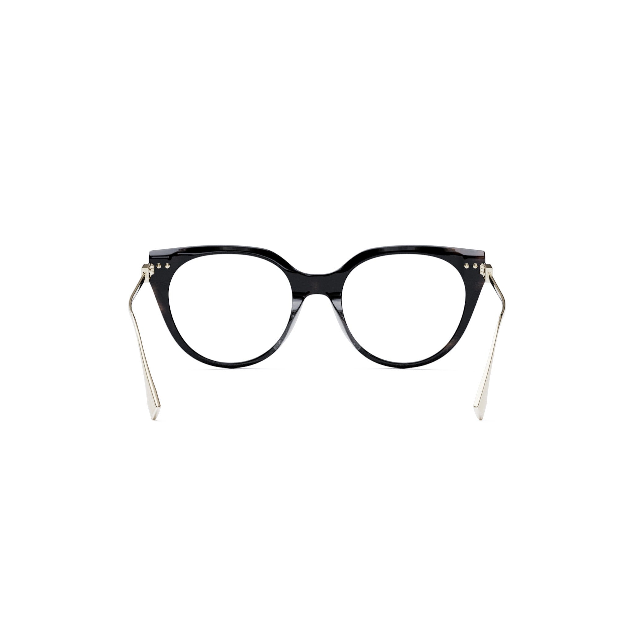 Baguette FF Havana Oval Eyeglasses