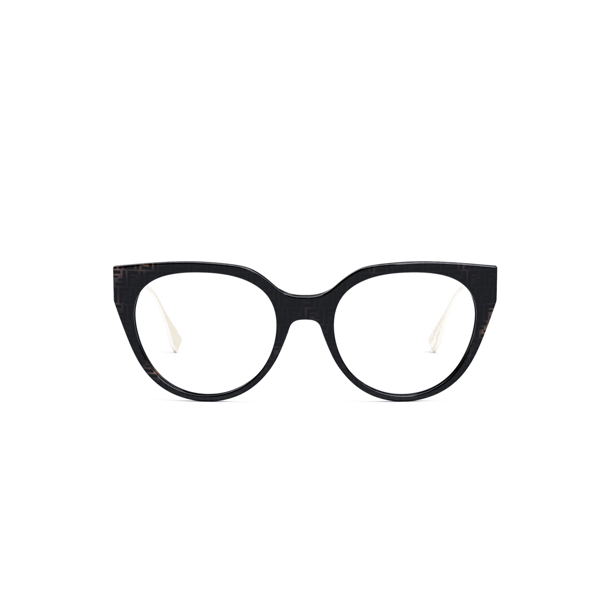Baguette FF Havana Oval Eyeglasses