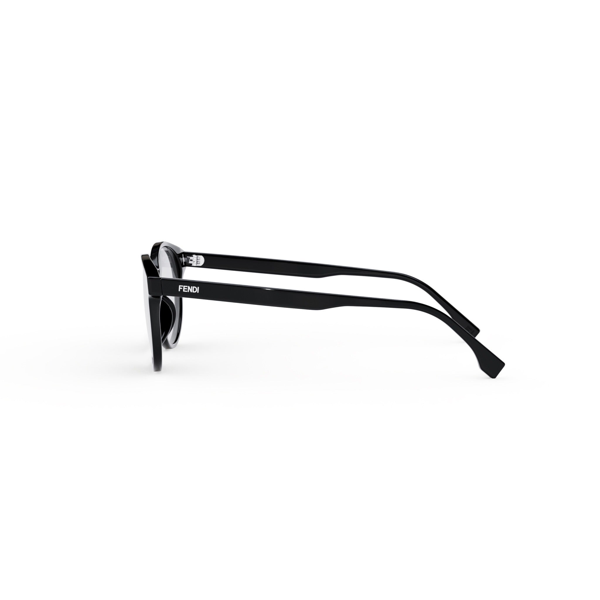 Fendi Fine Black Round Eyeglasses