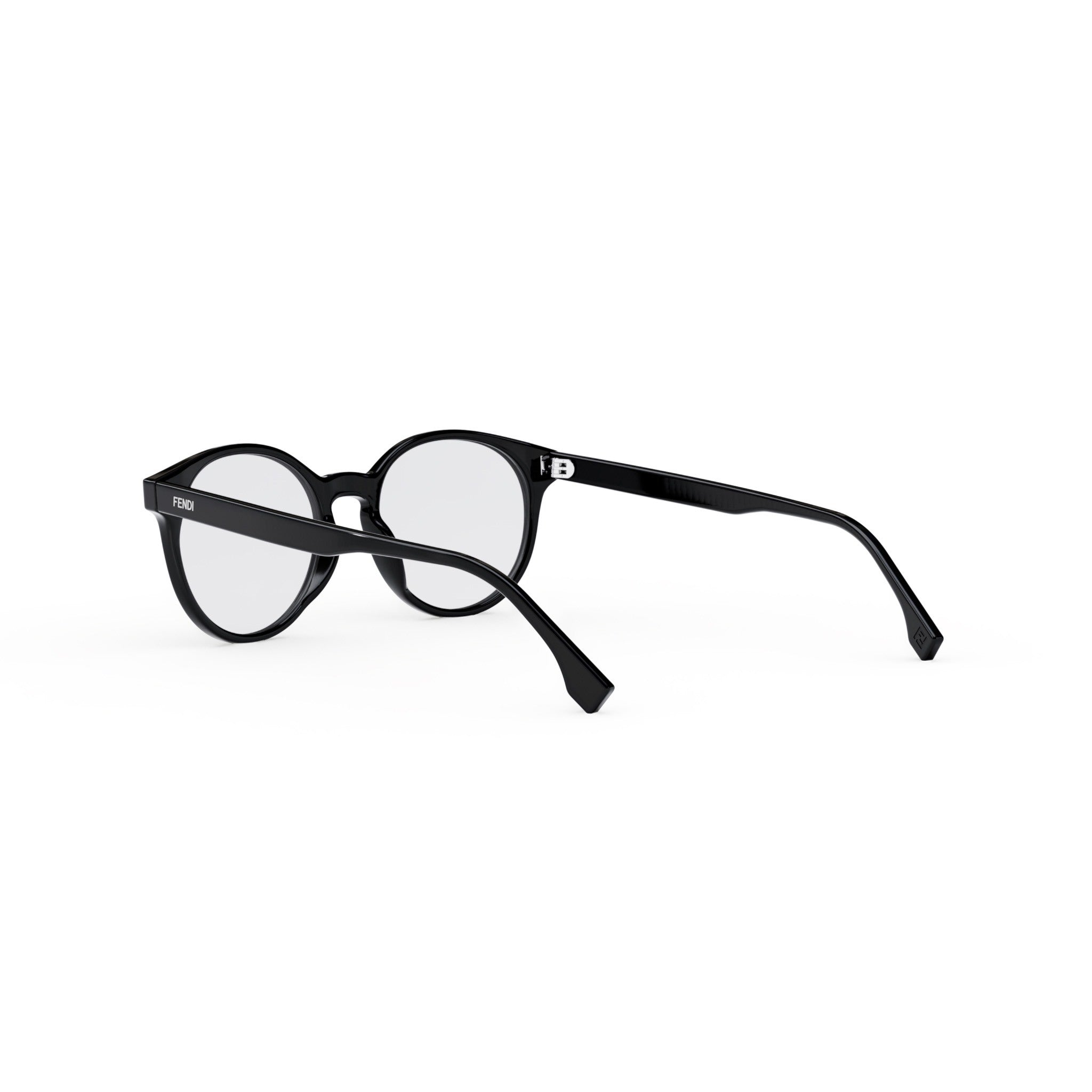 Fendi Fine Black Round Eyeglasses