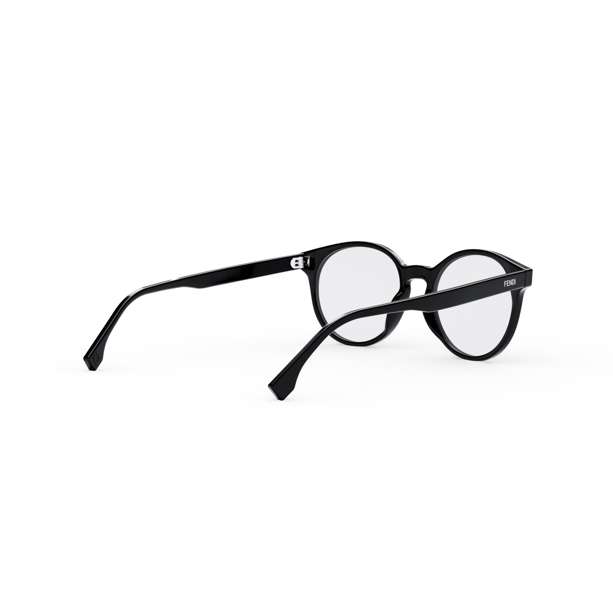 Fendi Fine Black Round Eyeglasses