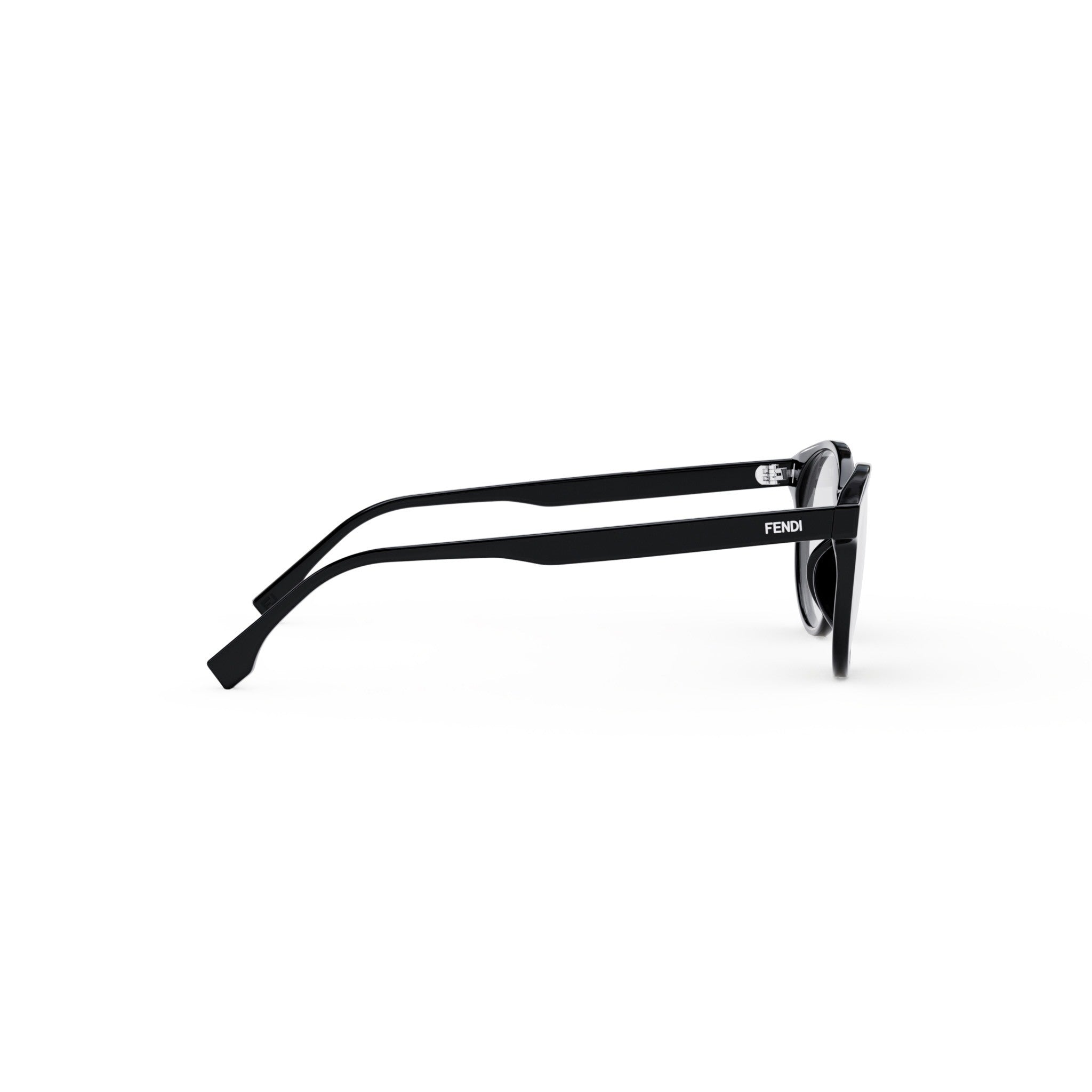 Fendi Fine Black Round Eyeglasses