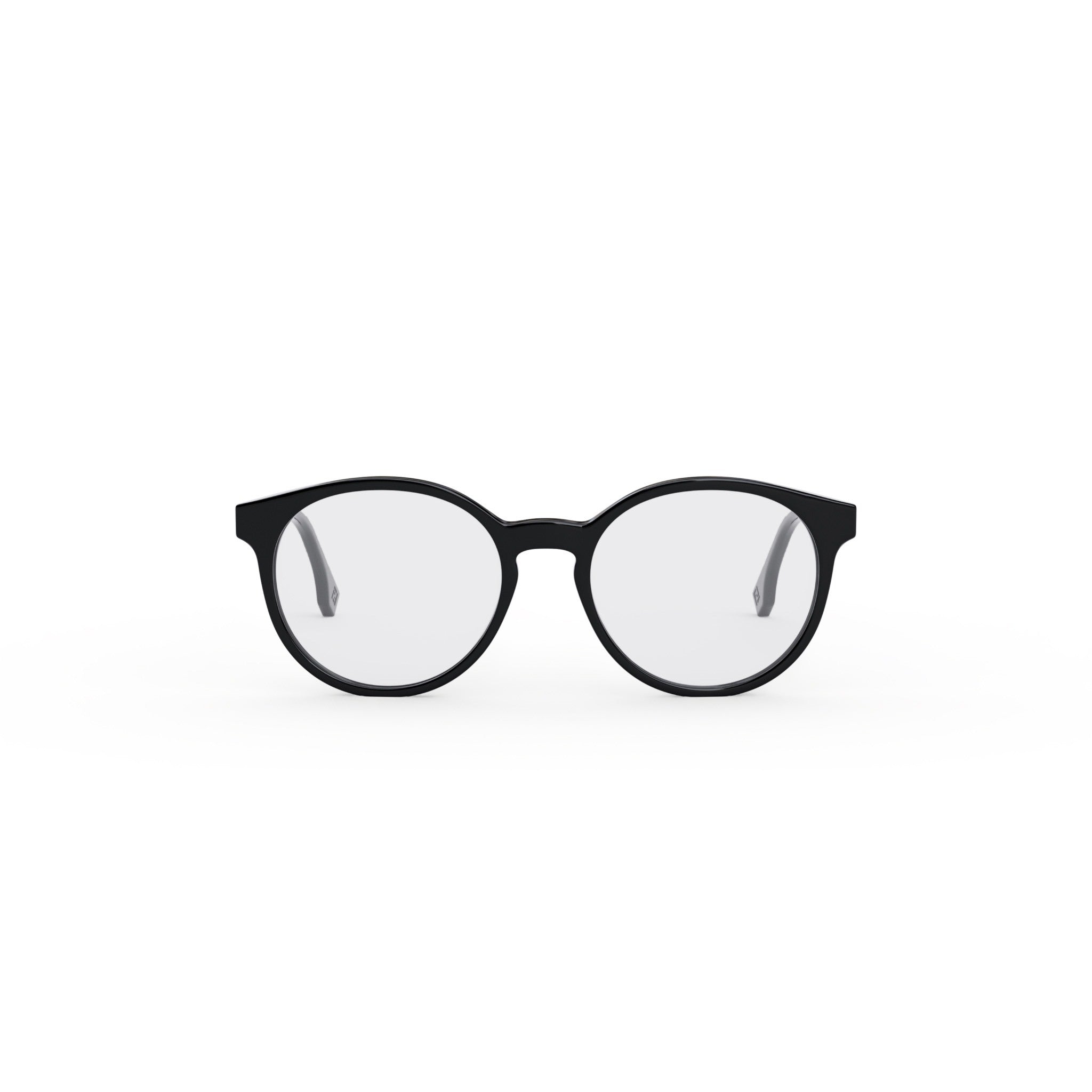 Fendi Fine Black Round Eyeglasses